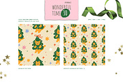 Wonderful Time. Seamless Patterns, a Pattern Graphic by oxygen_8 (Thumbnail 2 of 9)