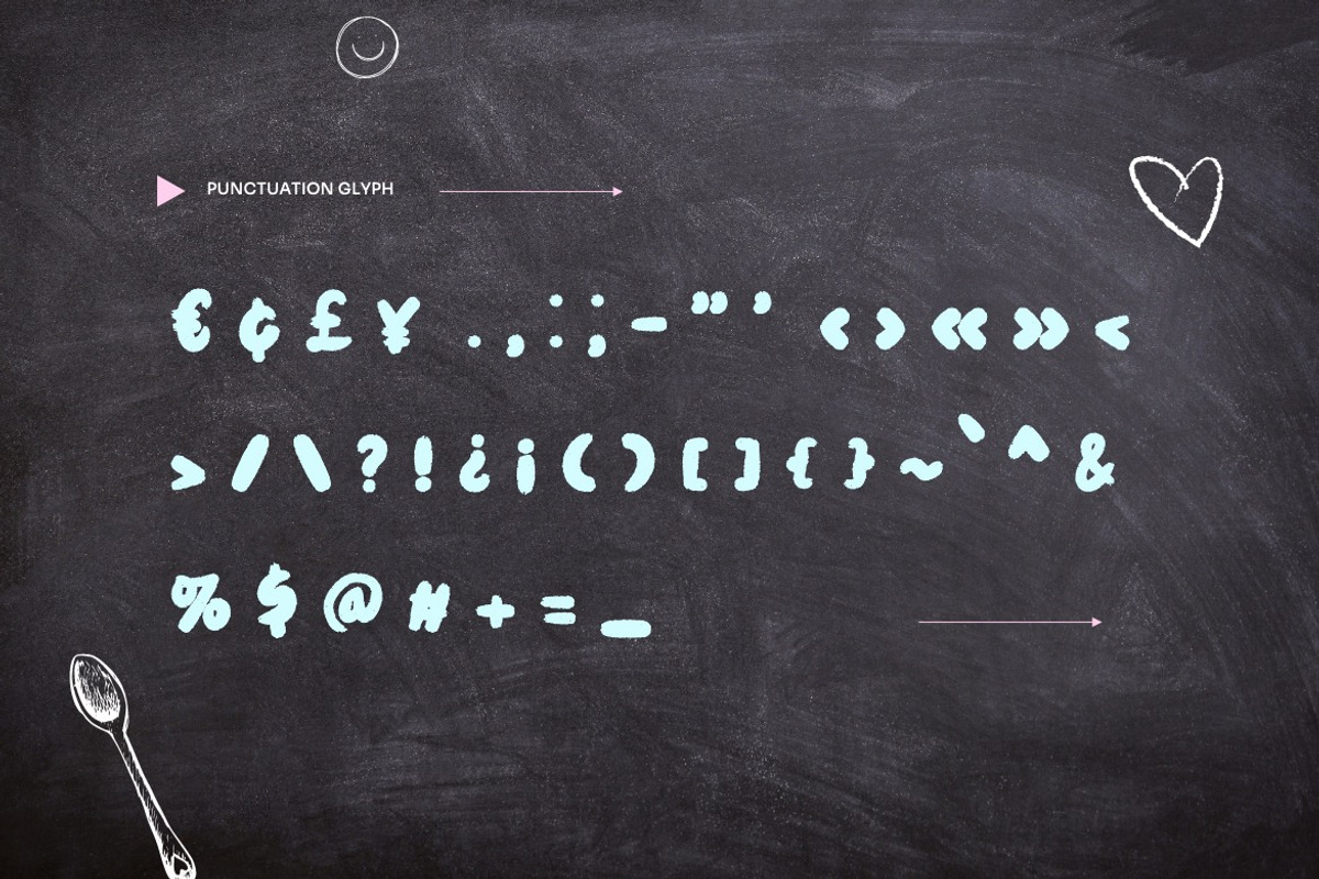 Chalcker - Chalk Brush Font, a Handwritten Font by Dhabee (Photo 9 of 10)