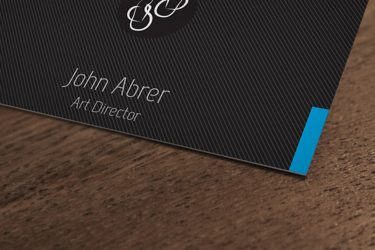 Flat Business Card, a Business Card Template by handart (Photo 2 of 4)