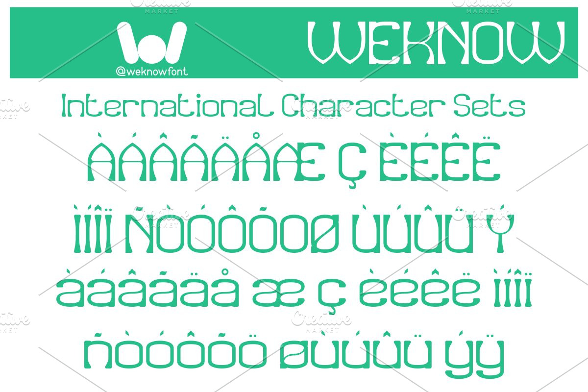 Village Serenity font, a Slab Serif Font by weknow (Photo 8 of 8)