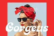 Sunday Morning Retro Display Font, a Serif Font by Muntab_Art (Thumbnail 6 of 11)