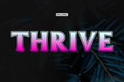 Thrive | Modern Display Typeface, a Font by Epiclinez (Thumbnail 1 of 5)