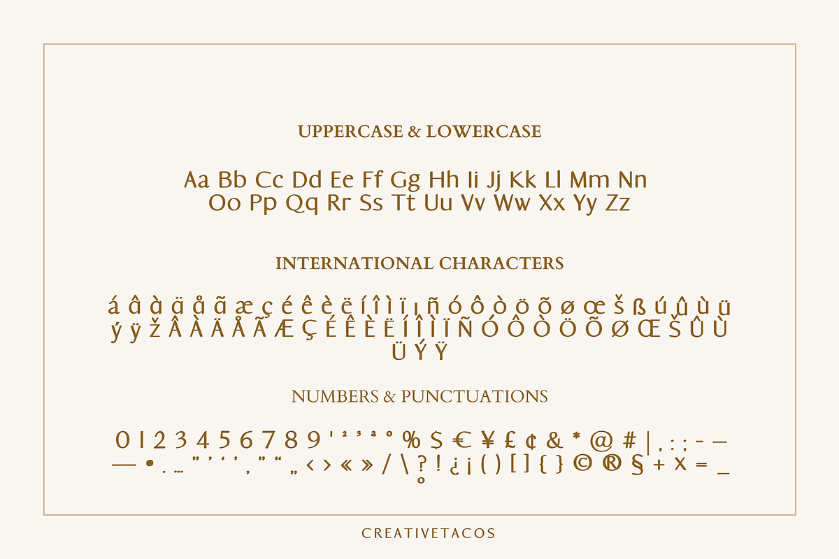 La Coffee A Handmade Font, a Handwritten Font by Creativetacos (Photo 7 of 8)