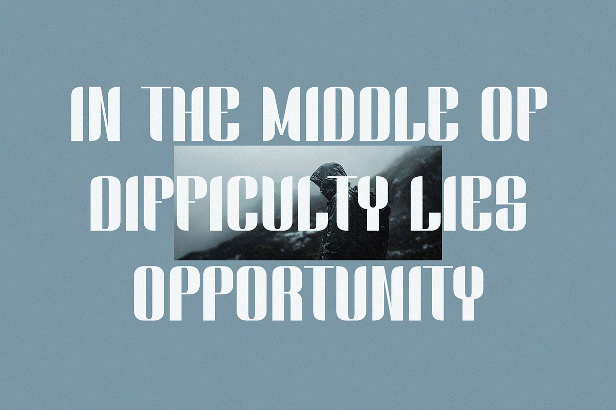 Melorian – Bold Condensed Sans Serif, a Sans Serif Font by BrandSemut (Photo 4 of 8)