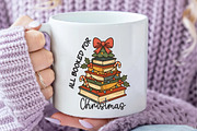 Christmas All Booked for Christmas, an Illustration by Daily.Designs (Thumbnail 3 of 5)