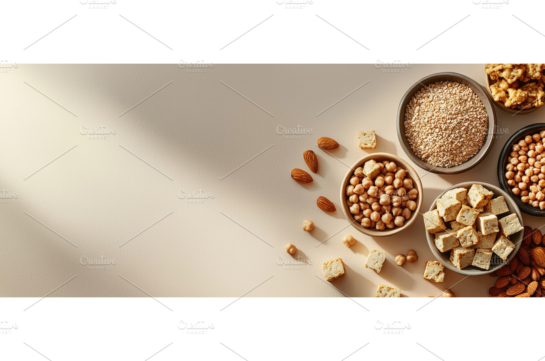 Vegan Protein Sources: Tofu, a Food & Drink Photo by Rodica Ciorba