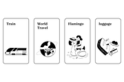 44 UX Illustration | Vacation, a Seasonal Illustration by Directico Design Kit (Thumbnail 8 of 8)