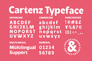 50% Cartenz – Sans Serif Font, a Sans Serif Font by Four Lines Std. (Thumbnail 9 of 10)