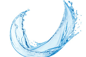 Water splash isolated, a Food & Drink Photo by Max Lashcheuski