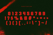 Brogame Bold Gaming Display Font, a Sans Serif Font by Vadovastd (Thumbnail 3 of 7)