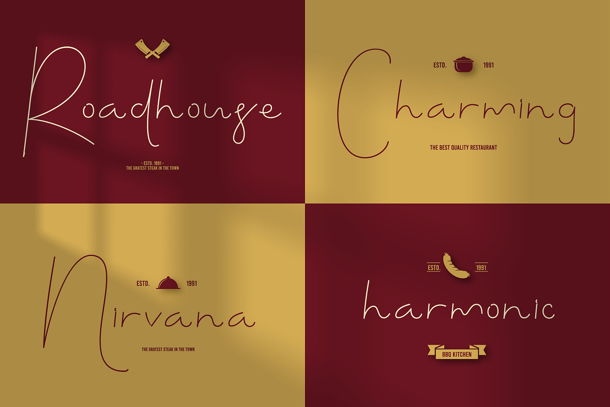 Gandhary Handwritten Font, a Script Font by infernostudio3 (Photo 6 of 11)