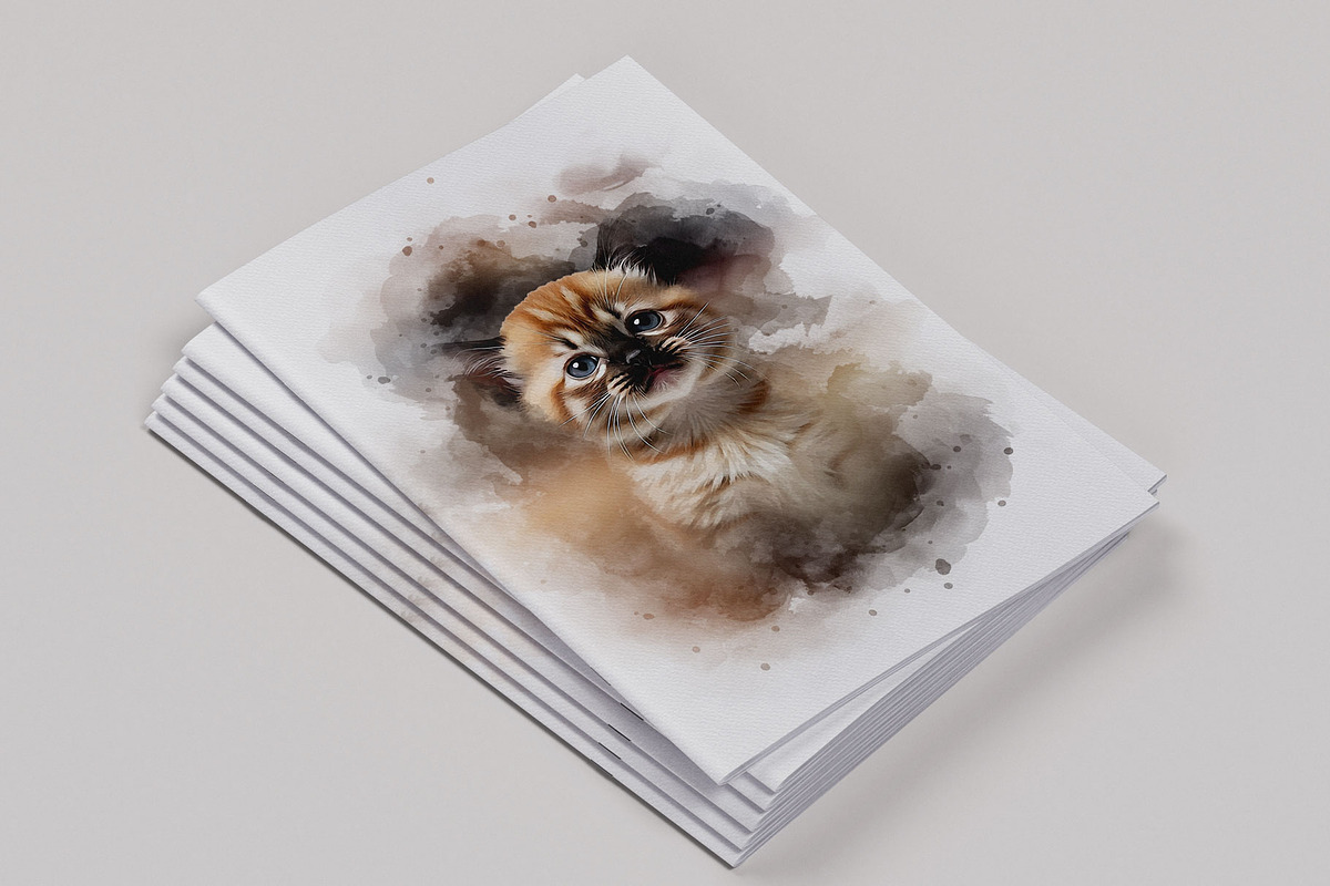Watercolor Animal Art Photo Effect, an Action Add-On by MRI STUDIO (Photo 5 of 16)