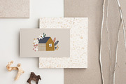 Scandi Christmas: map & card creator, a Decorative Illustration by Olia (Thumbnail 16 of 19)