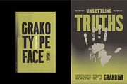 Grako - Bold Condensed Variable Font, a Sans Serif Font by Drizy (Thumbnail 5 of 9)