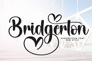 Bridgerton | Script Font, a Handwritten Font by Scratchones (Thumbnail 1 of 9)