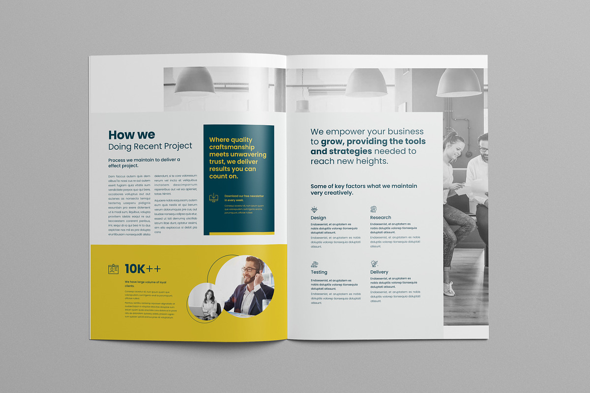 Proposal Template | Canva & Indesign preview 3