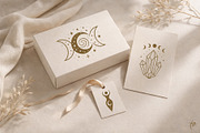 Mystic Lotus & Moon Ornaments, an Object Graphic by Christine Krahl (Thumbnail 7 of 16)