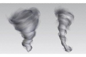 3d tornado hurricane vector cyclone, an Object Illustration by art PVP - market