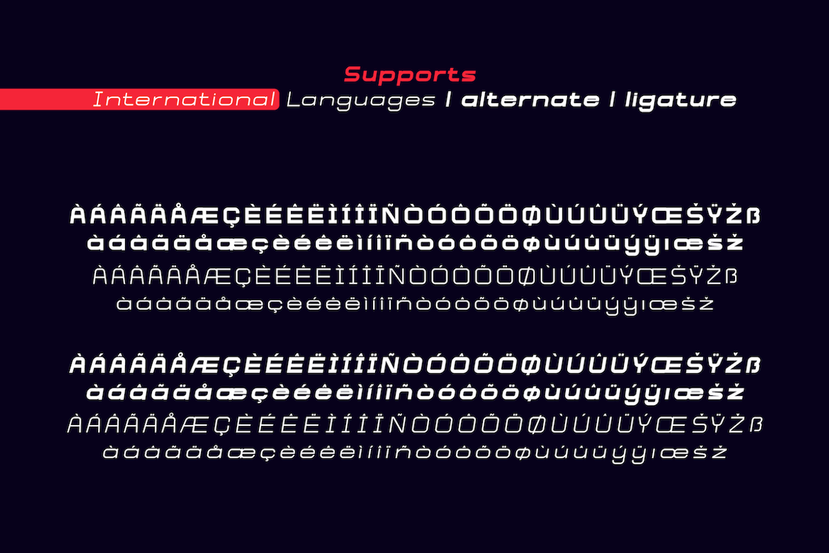 Langith, a Sans Serif Font by twinstd (Photo 11 of 11)