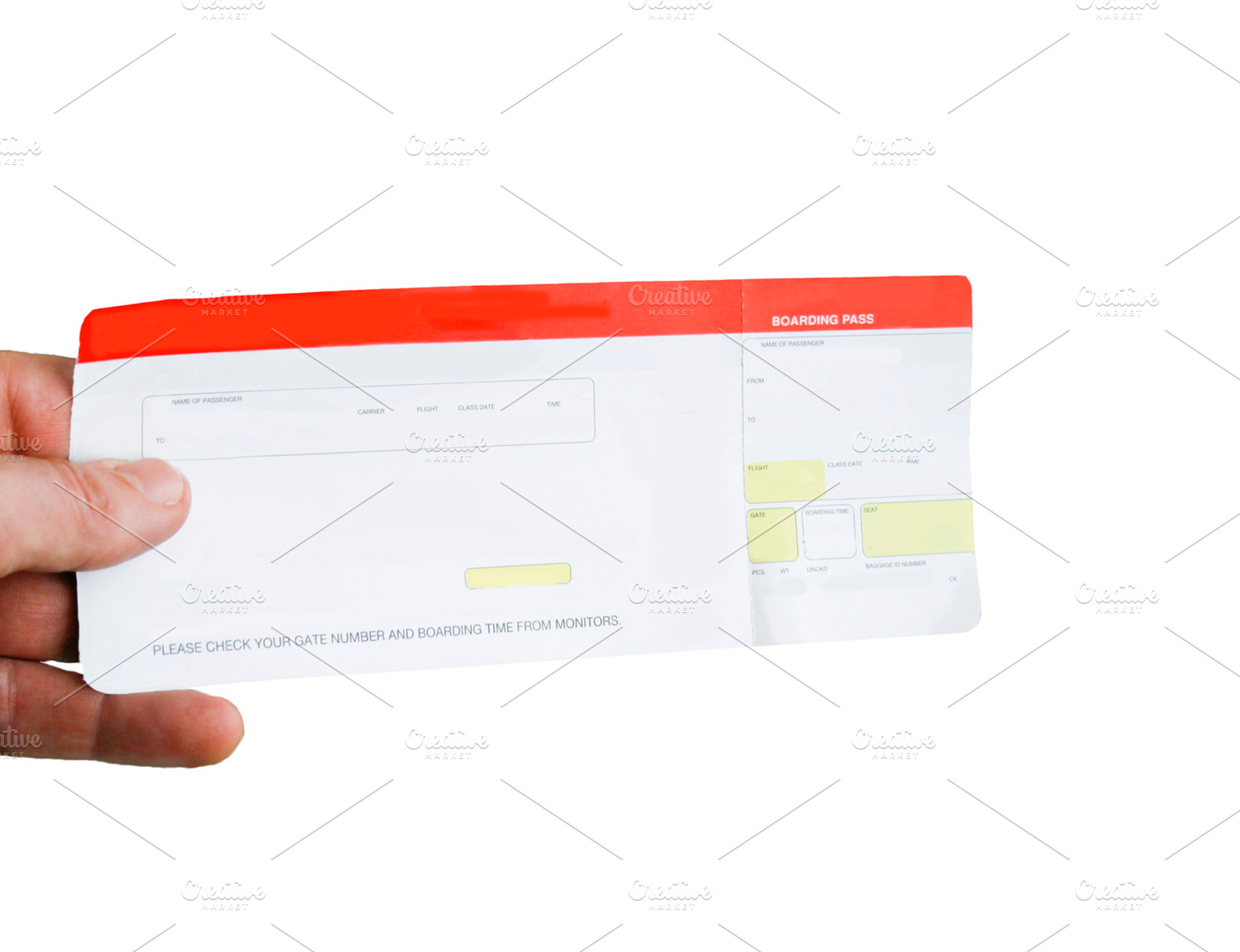 Boarding Pass In Hand