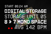 Informix - Monospaced Font, a Sans Serif Font by Arterfak Project (Thumbnail 8 of 13)