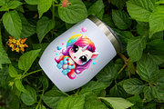 Cute Unicorn Clipart Bundle, an Object Graphic by Regulrcrative (Thumbnail 4 of 8)