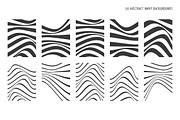 50 Abstract Wavy Vector Backgrounds, a Decorative Illustration by DESIGN BY nube (Thumbnail 5 of 7)