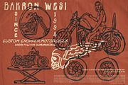 Vintage Motorcycle BRONX !!!, an Object Illustration by AROKA (Thumbnail 3 of 11)