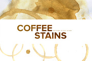 Coffee Stains, a Texture Graphic by Thomas Ramey Designs (Thumbnail 1 of 5)