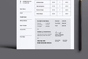 Invoice Design Template, a Stationery Template by MightyDesign (Thumbnail 3 of 8)