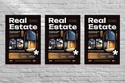 Modern Real Estate Flyer Set, a Flyer Template by Aiyari Graphic (Thumbnail 3 of 3)