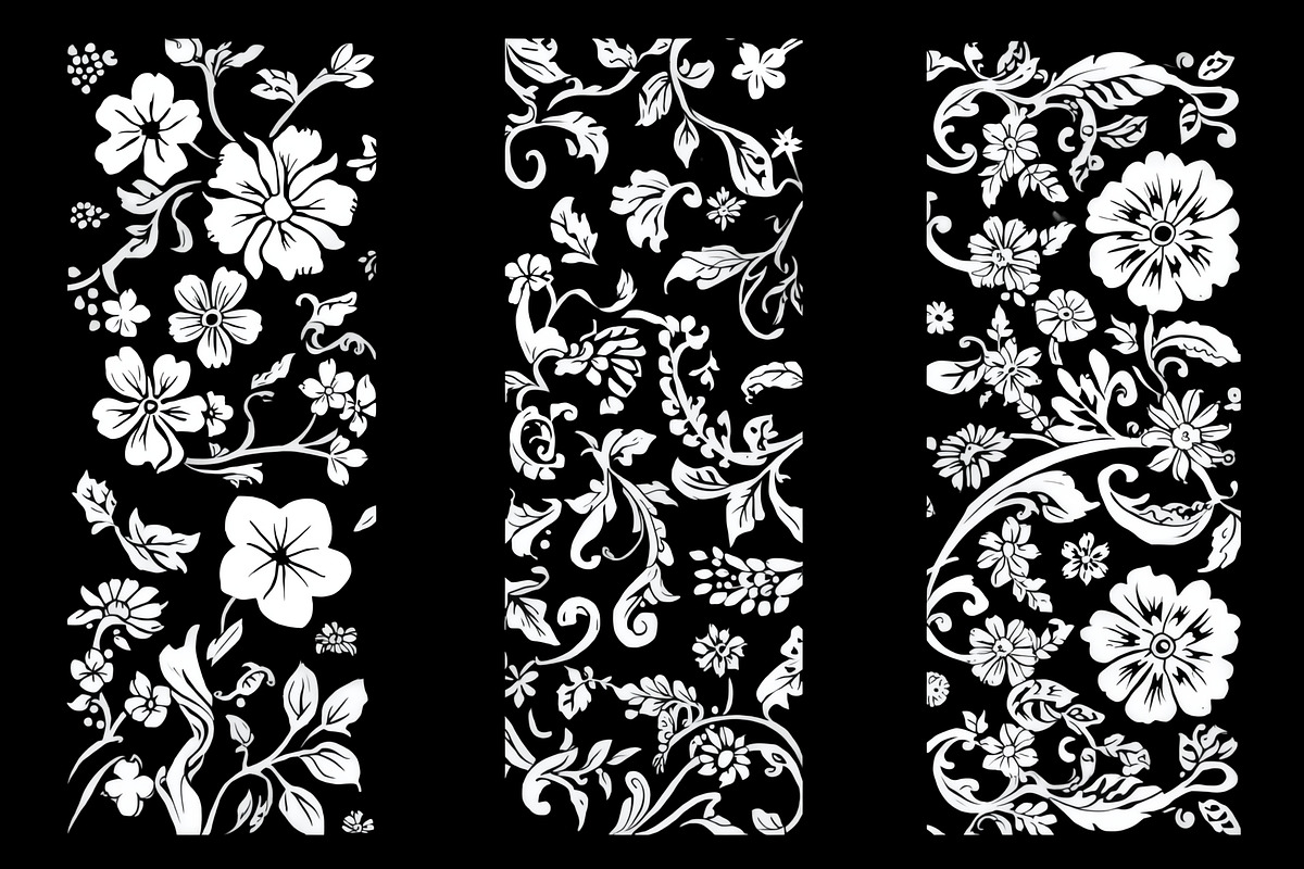 Intricate Floral Laser Cut Panel, a Graphic by balal (Photo 6 of 11)