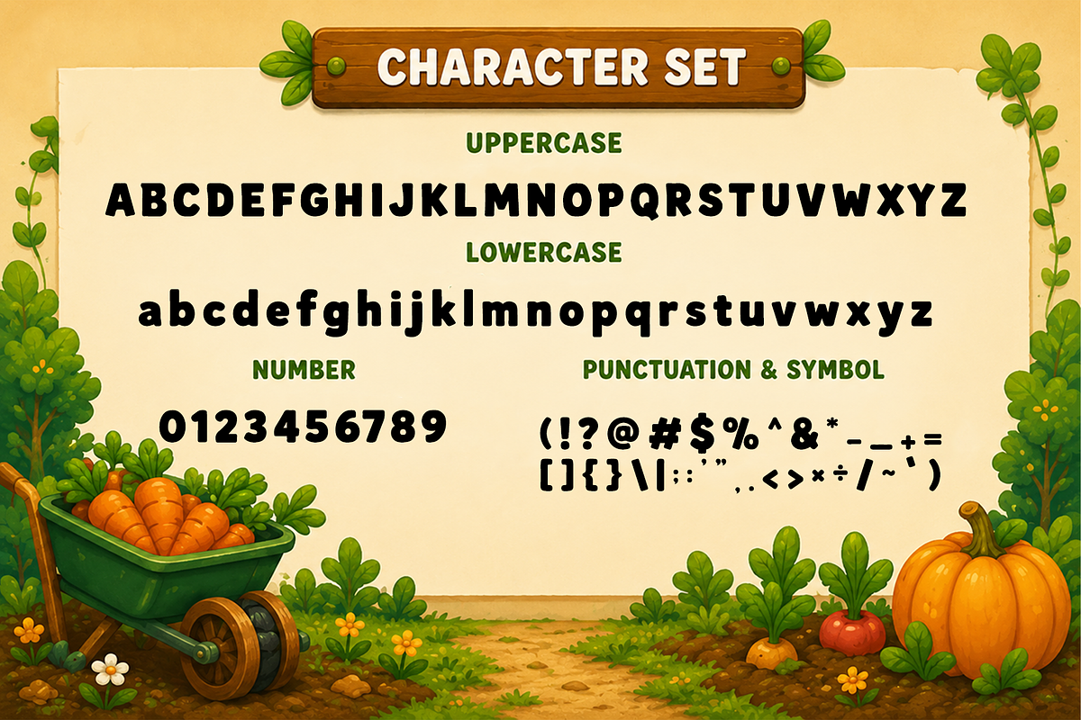 Carrot Quest - Fun Kids Display Font, a Handwritten Font by overlaytemplates (Photo 4 of 5)