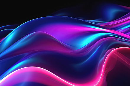 abstract background with smooth lines in blue and pink colors on, a Wallpaper Photo by Ales Munt