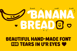 TYPEFACE Banana Bread