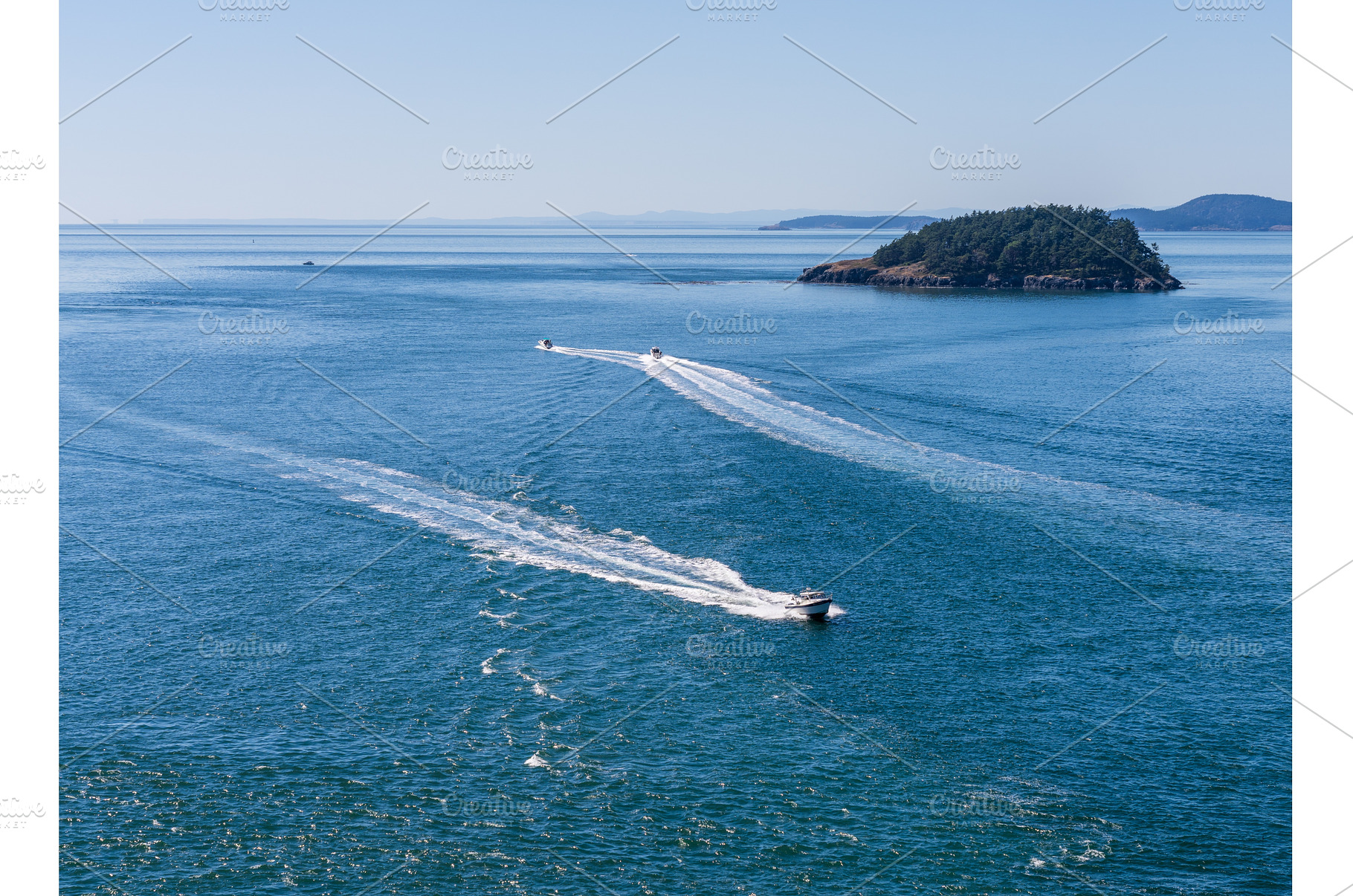 Turbulent water of Deception Pass in, a Nature Photo by Backyard Stock