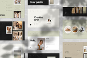 Creative Brief Template, a Presentation Template by White Graphic (Thumbnail 8 of 8)