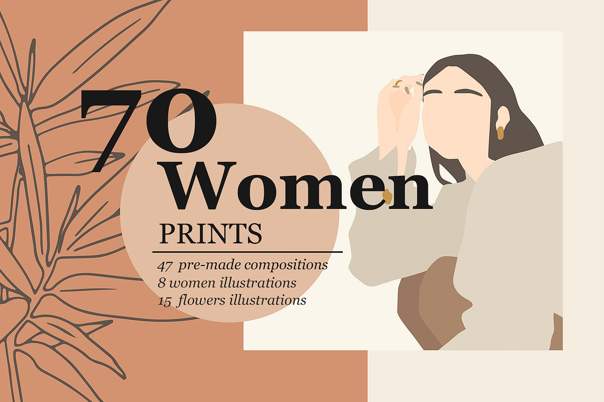 Pretty Women PRINTS, a Person Illustration by NKTN (Photo 1 of 16)