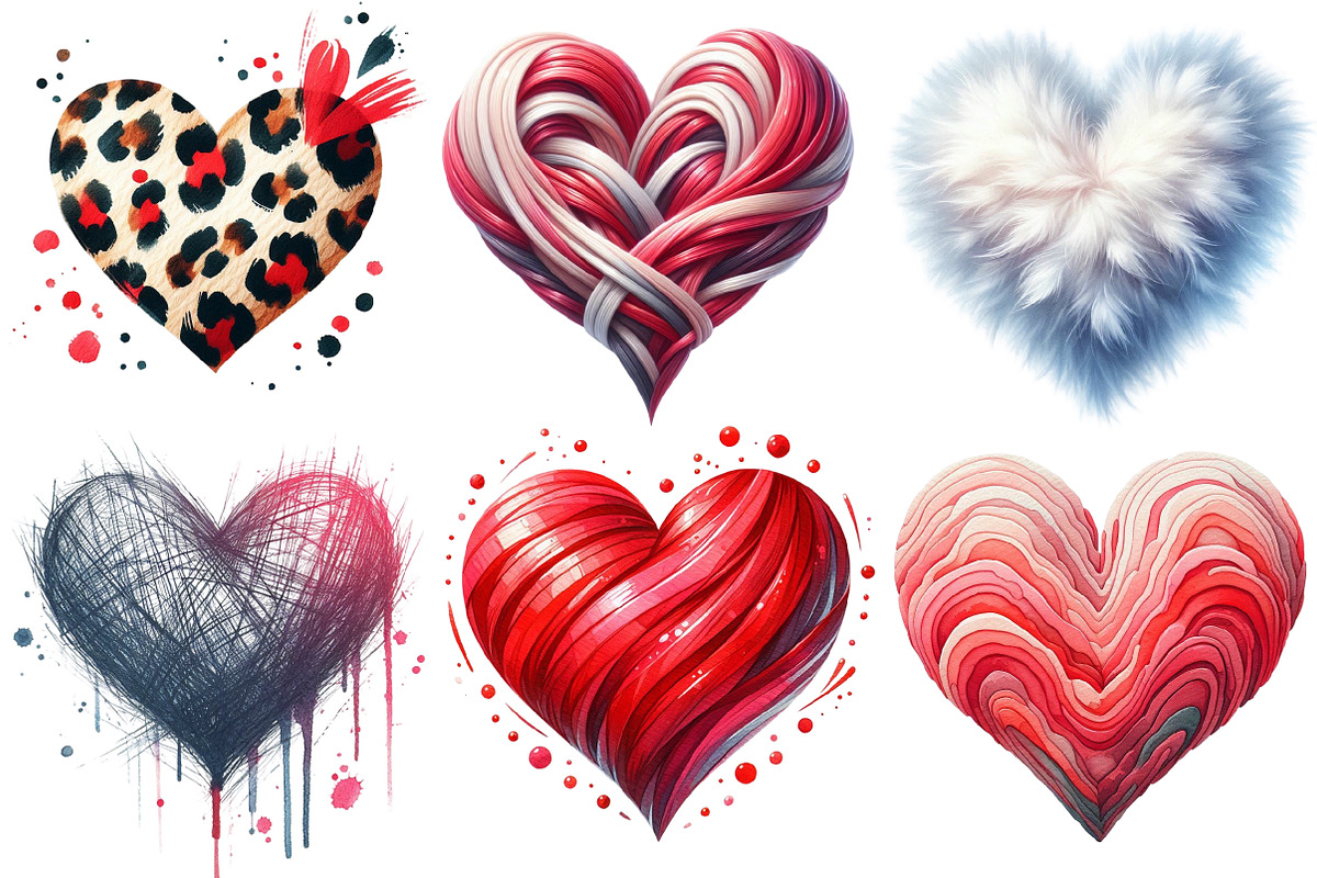 Valentine Day Heart clipart, an Illustration by Designworld (Photo 2 of 4)
