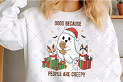 Funny Christmas Dogs PNG, an Illustration by Craft Nest (Thumbnail 2 of 6)