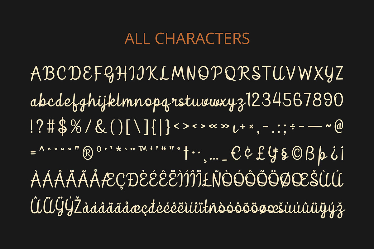 CS Greylin – Script Font, a Script Font by Craft Supply Co. (Photo 8 of 8)