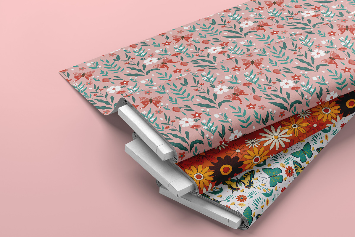 Vintage Floral Seamless Pattern, a Pattern Graphic by Digital Studio (Photo 3 of 5)