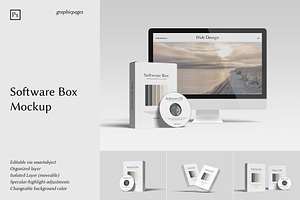 Software Box Mockup