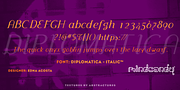 Diplomatica™, a Sans Serif Font by MINDCANDY (Thumbnail 2 of 6)
