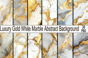 Luxury Gold White Marble Background, a Background Graphic by SVGArt
