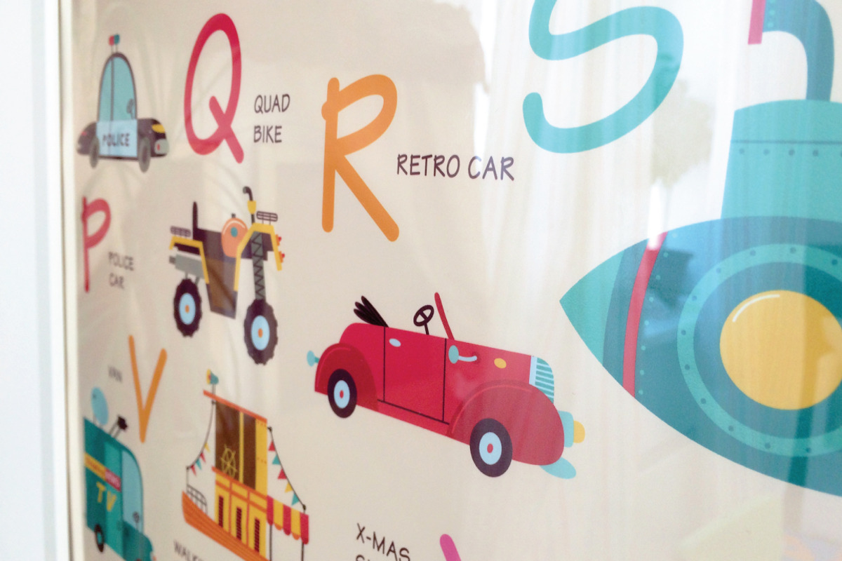 ABC for kids. Transport, a Decorative Illustration by Alena Razumova (Photo 3 of 5)
