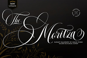 Moritza Script With Ornament