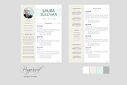 Resume Template + Cover Letter  WORD, a Resume Template by PAPPERMINT RESUME STUDIO (Thumbnail 3 of 4)