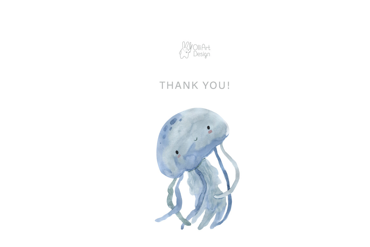 ALPHABET ANIMALS clipart. Watercolor, an Animal Illustration by OlliArtDesign (Photo 14 of 14)