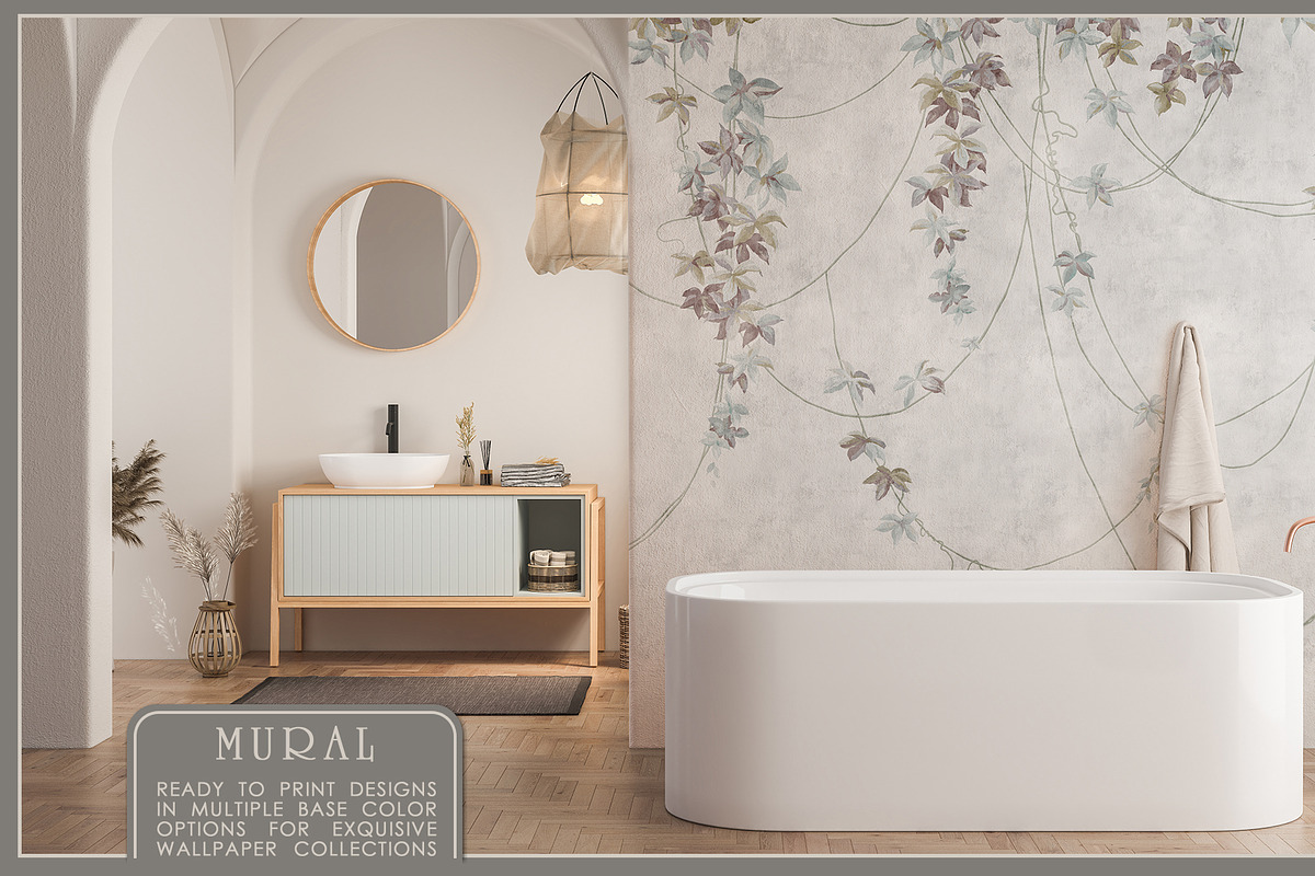 Fresco collection Virginia vines, a Wallpaper Graphic by Natalia0307 (Photo 14 of 22)